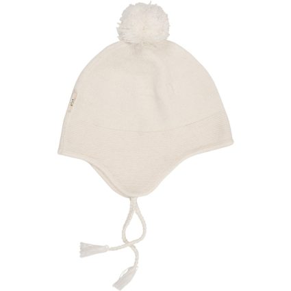 COPENHAGEN COLORS Creme Cashmere Baby Bonnet Hue - Str. 4-9M