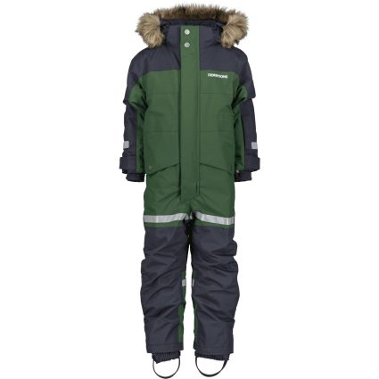 Didriksons Pine Green Bjärven Kids Flyverdragt 12 - Str. 100