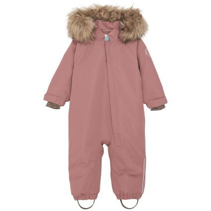 En Fant Burlwood Baby Flyverdragt m. Fake Fur - Str. 80