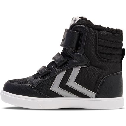 Hummel Black/Grey Stadil Super Poly Vinterstøler Mid Tex Jr - Str. 25