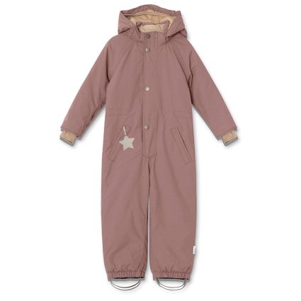 Mini A ture Light plum Wanni Fleece Flyverdragt - Str. 3 år/98