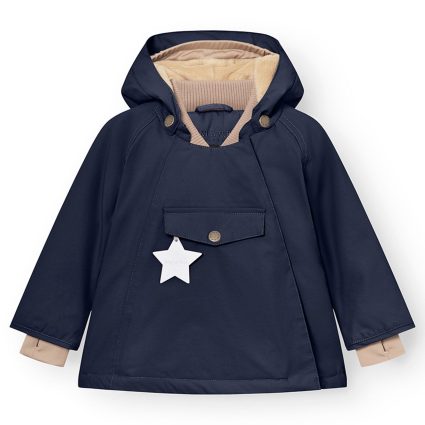 Mini A ture Outer space Wang Fleece Vinterjakke - Str. 18 mdr/86