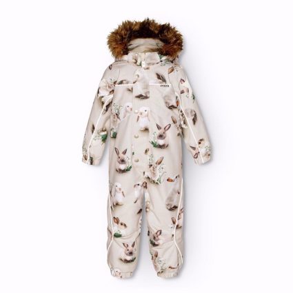 Molo Winter Rabbits Polaris Fur Flyverdragt - Str. 122