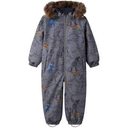 Name It Mockingbird Dinosaur Snow10 Flyverdragt AOP Fo Noos - Str. 80