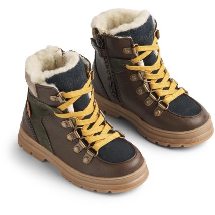 Wheat Dark Brown Vinterstøvler Toni Hiker Tex - Str. 27