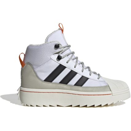 adidas Originals White/Core Black/Putty Grey Superstar Winter Trek J Støvler - Str. 36 2/3